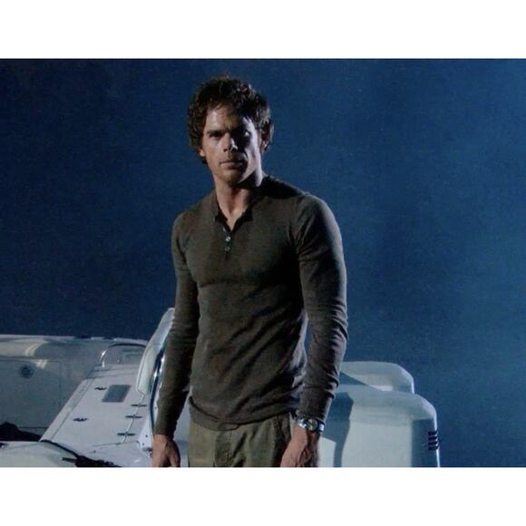 Rugged Trails Thermal Henley Waffle Knit - XL Brown, Dexter Kill Shirt - Picture 2 of 9